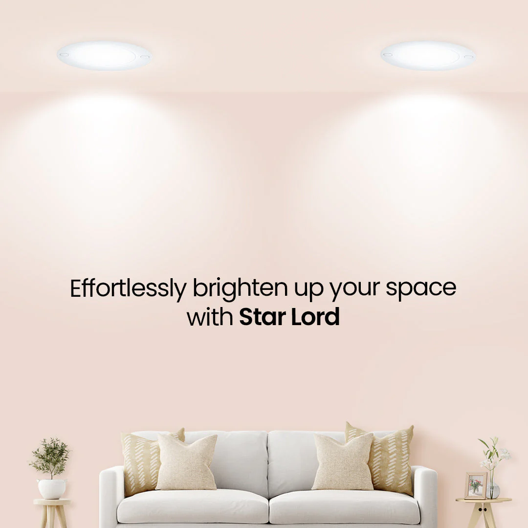 10W Star Lord Square Led Recess Panel - Image 2