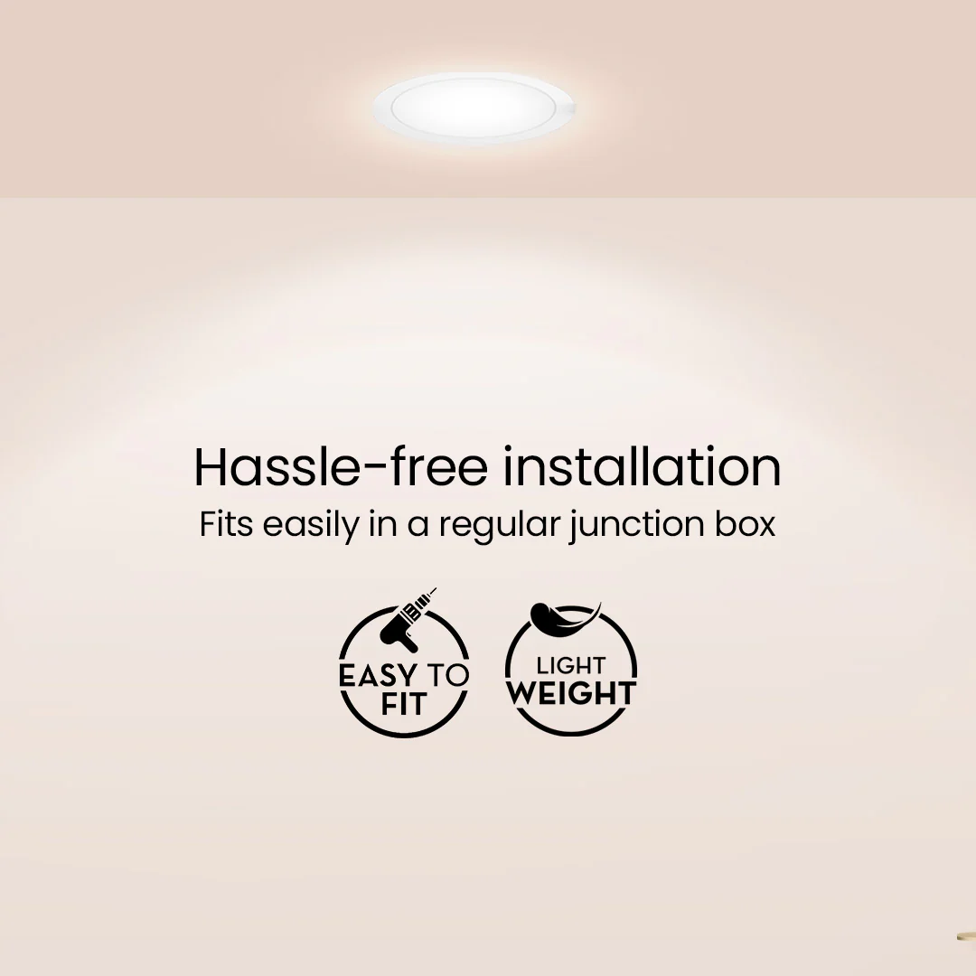 15W Star Deepglaze Round Led Downlighter - Image 4