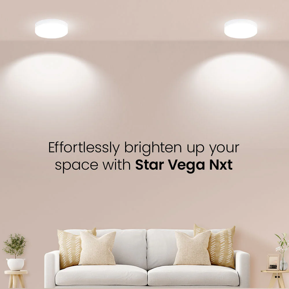 15W Star Vega Nxt Round Led Surface Panel - Image 2