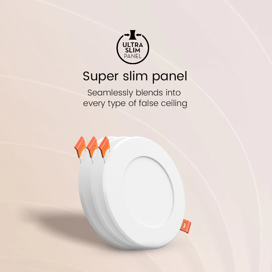 18W Star Slim Round Led Recesss Panel - Image 3