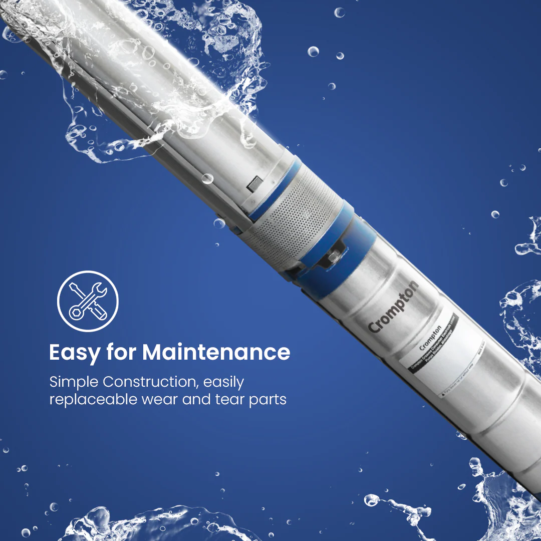 4W10BU1AU - 4 inch Water filled Borewell Submersible Pump 1 HP - Image 3