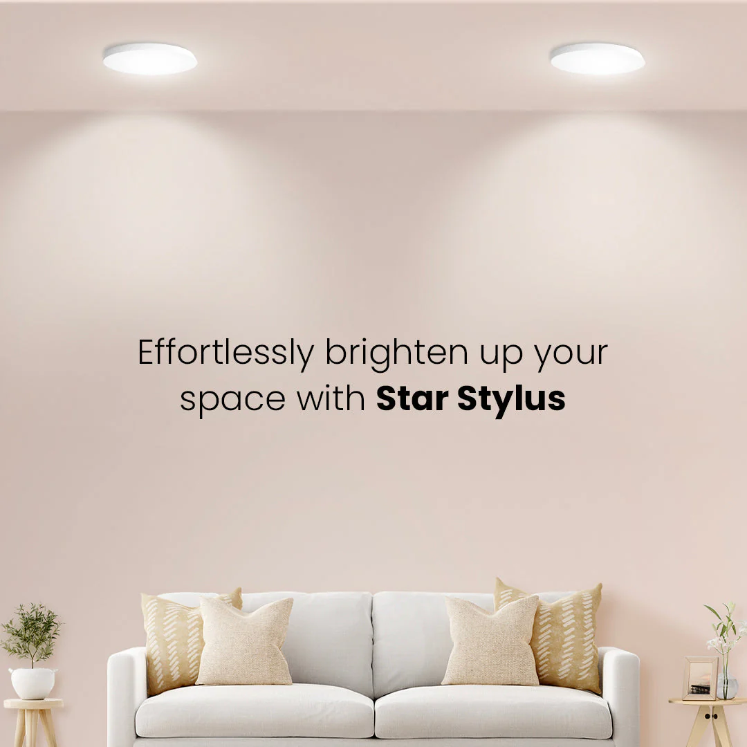 6W Star Stylus Square Led Surface Panel - Image 2