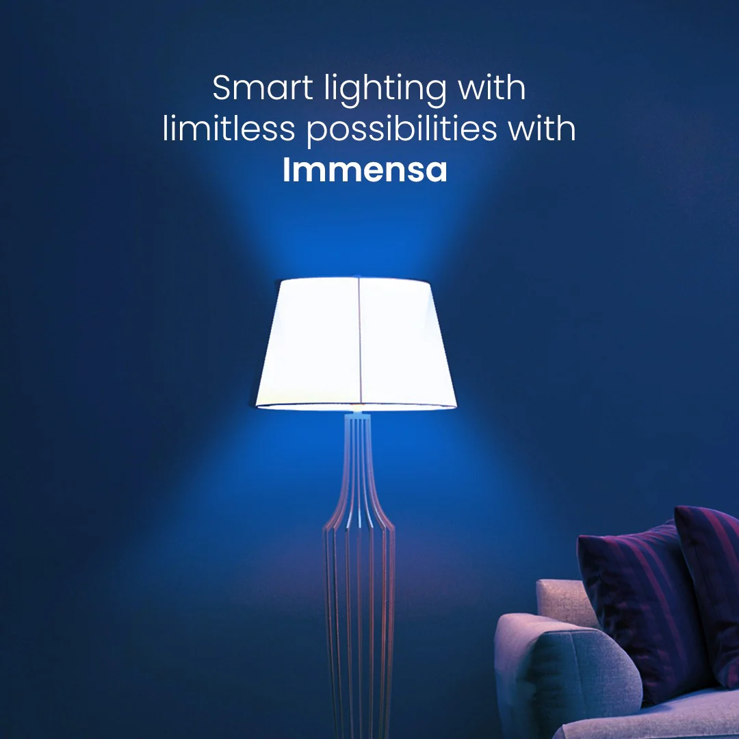 9W Immensa Smart Bulb with Music Mode (B22 Base) - Image 4