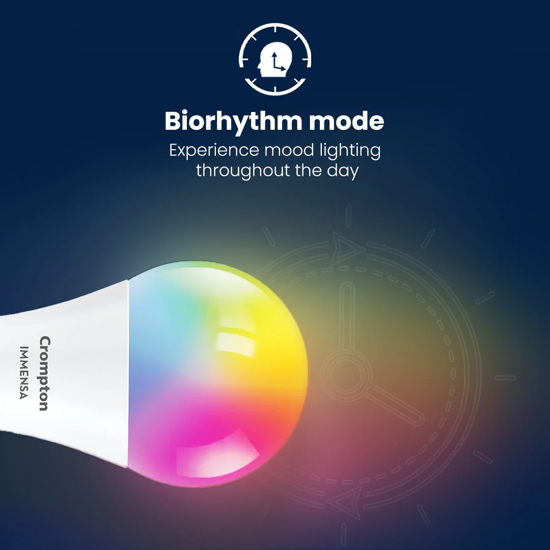 9W Immensa Smart Bulb with Music Mode (B22 Base) - Image 5
