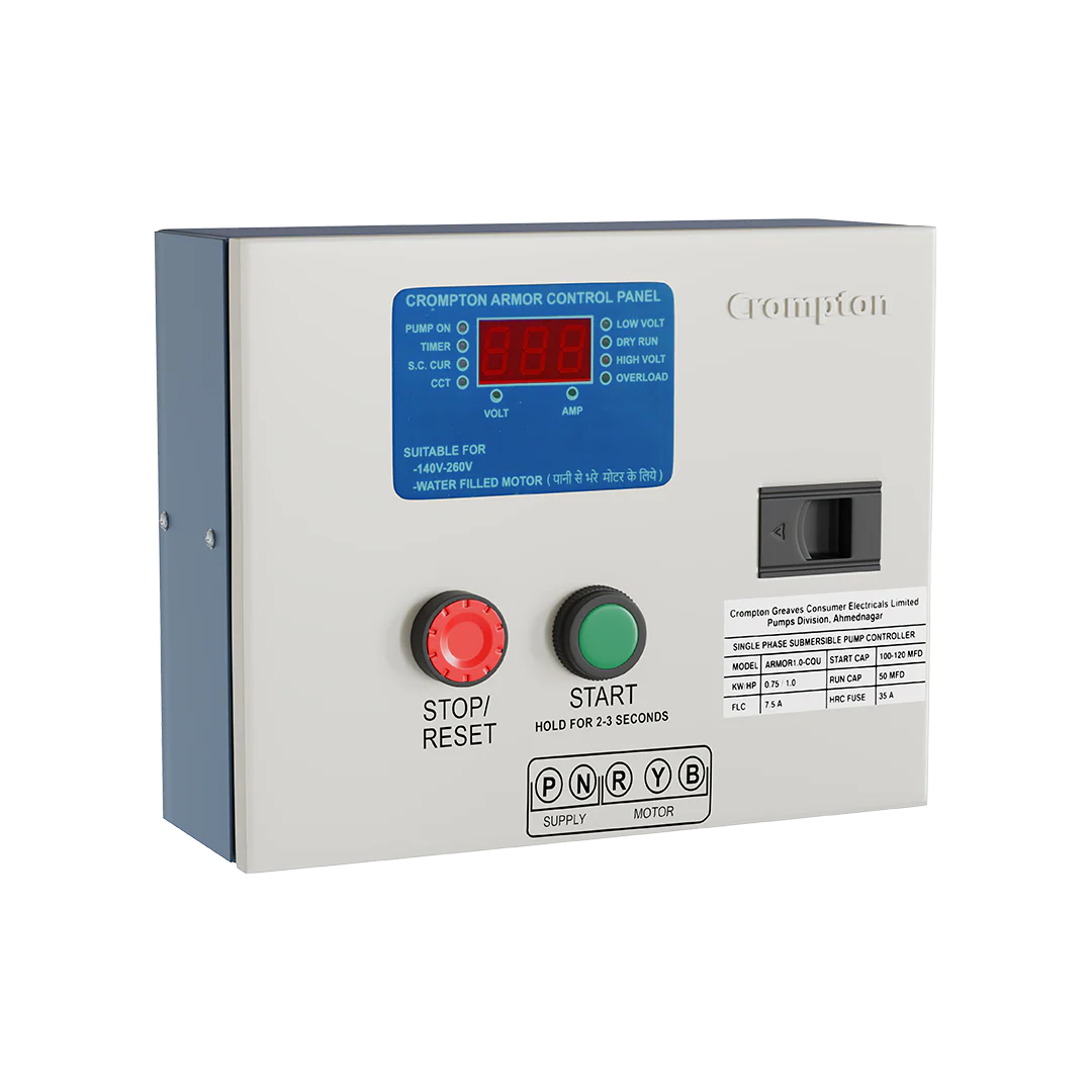 ARMOR1.0-CQU - Single Phase Control Panel 1 HP