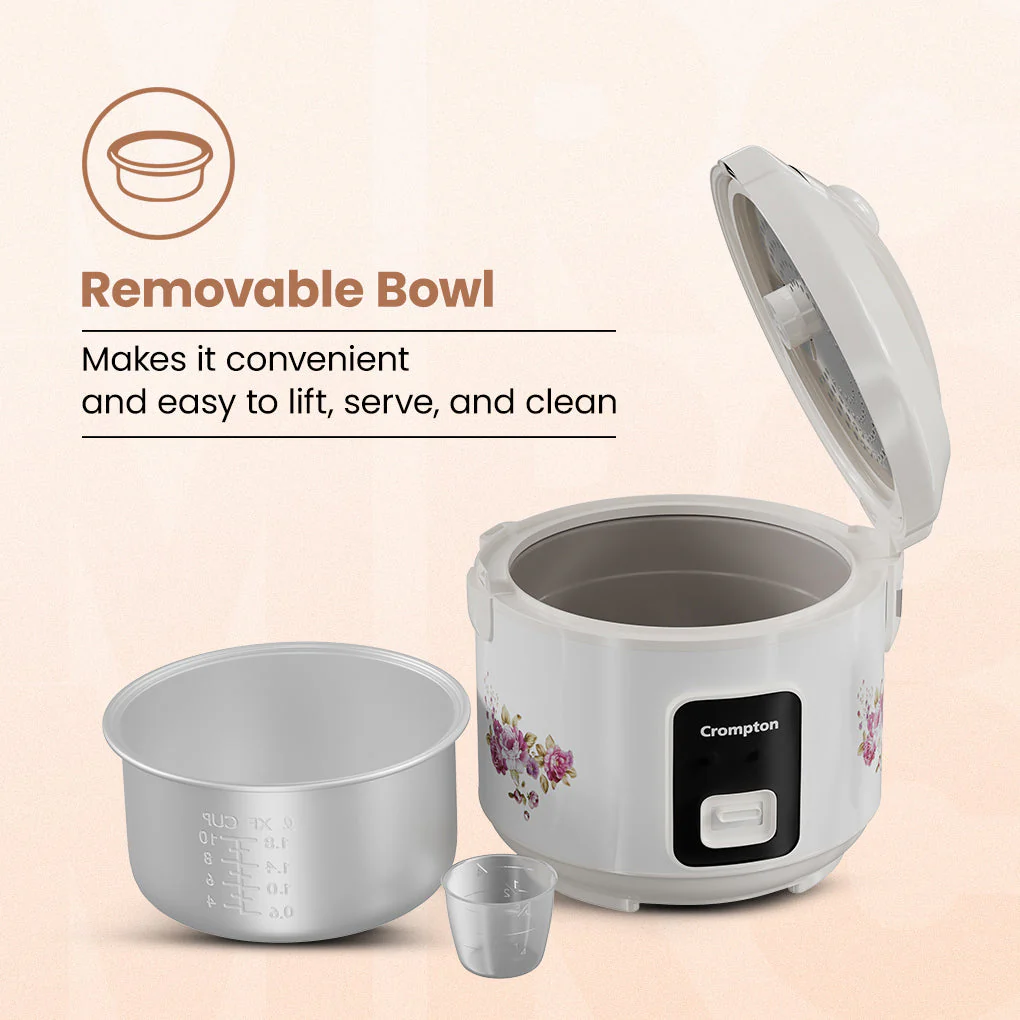 Crompton 1.8L Electric Rice Cooker - Image 4