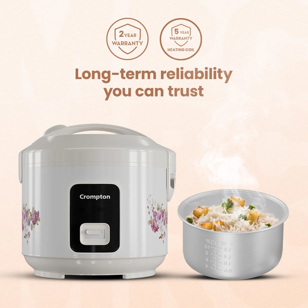 Crompton 1.8L Electric Rice Cooker - Image 6