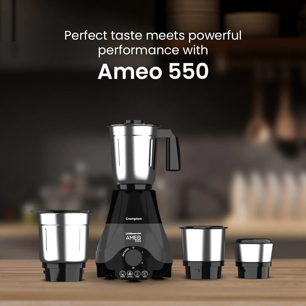 Crompton Ameo 550W Mixer Grinder - Image 2