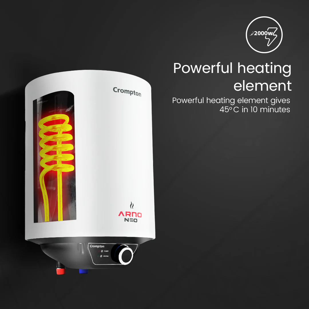 Crompton Arno Neo, 2000W Storage Water Heater - Image 3