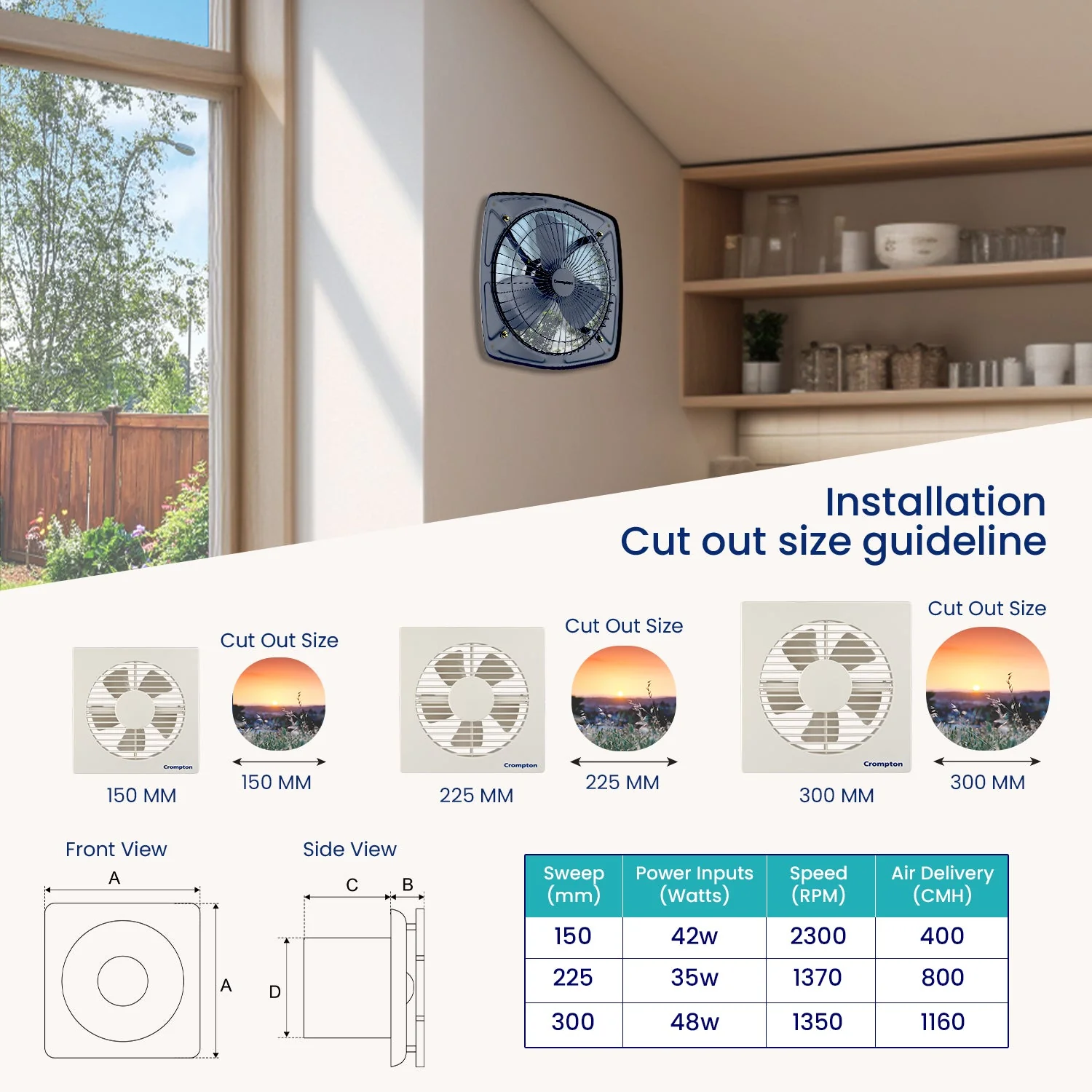 Crompton Driftair Exhaust Fan - Image 3