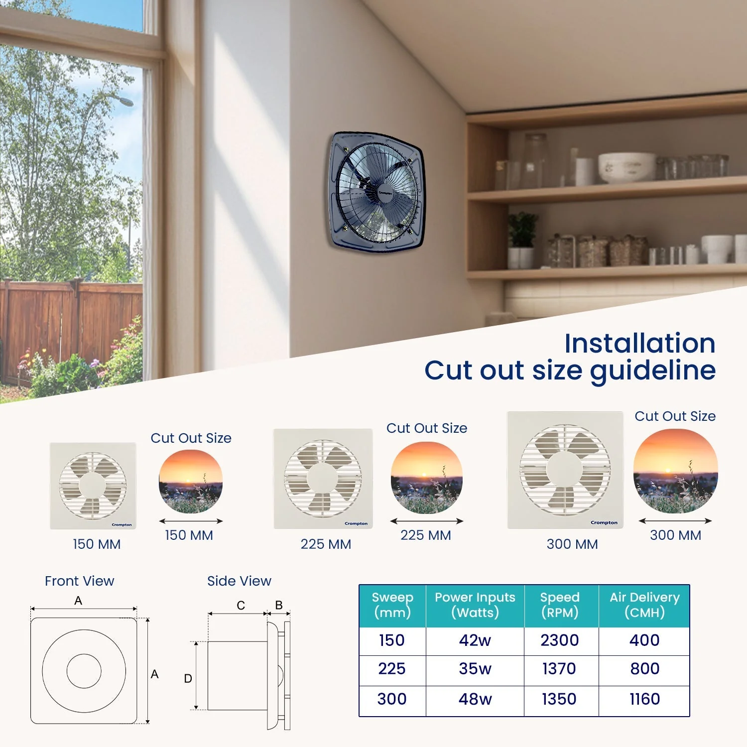 Crompton Driftair Exhaust Fan - Image 3