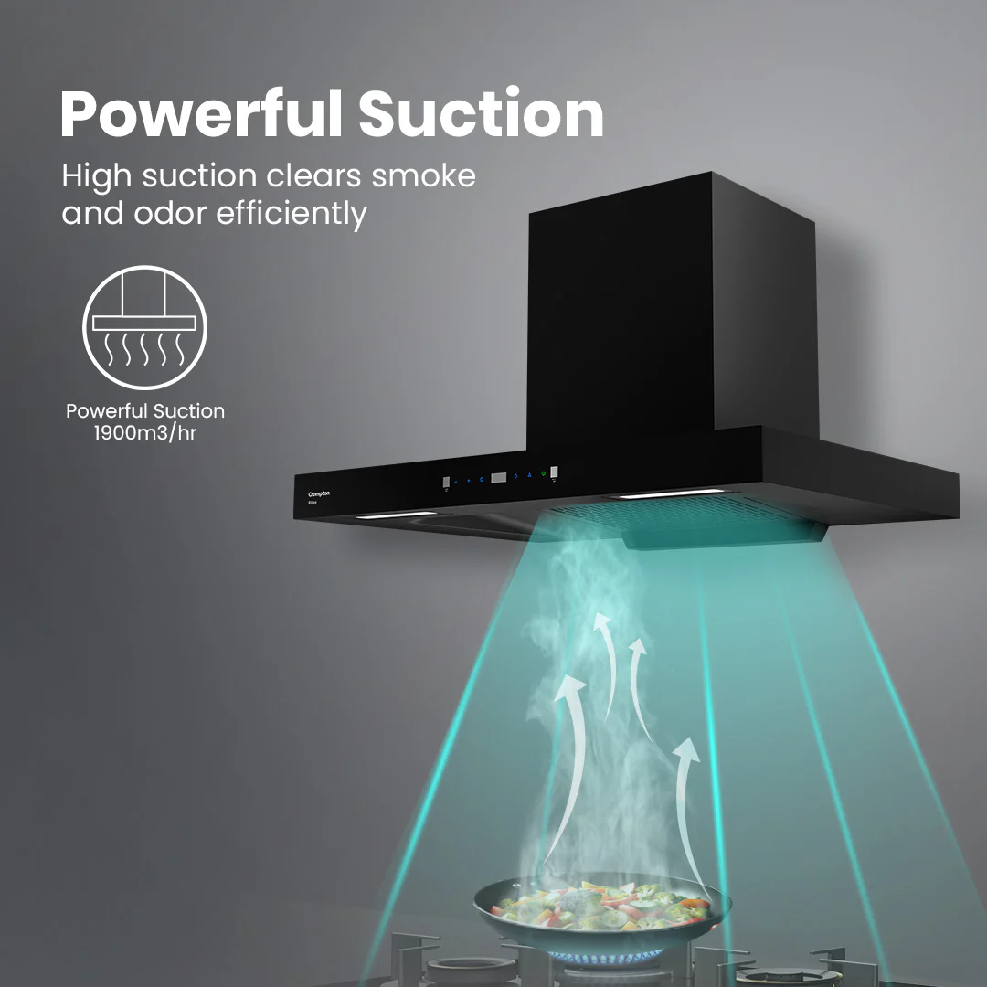 Crompton Eliteo Box Filterless Chimney - Image 10