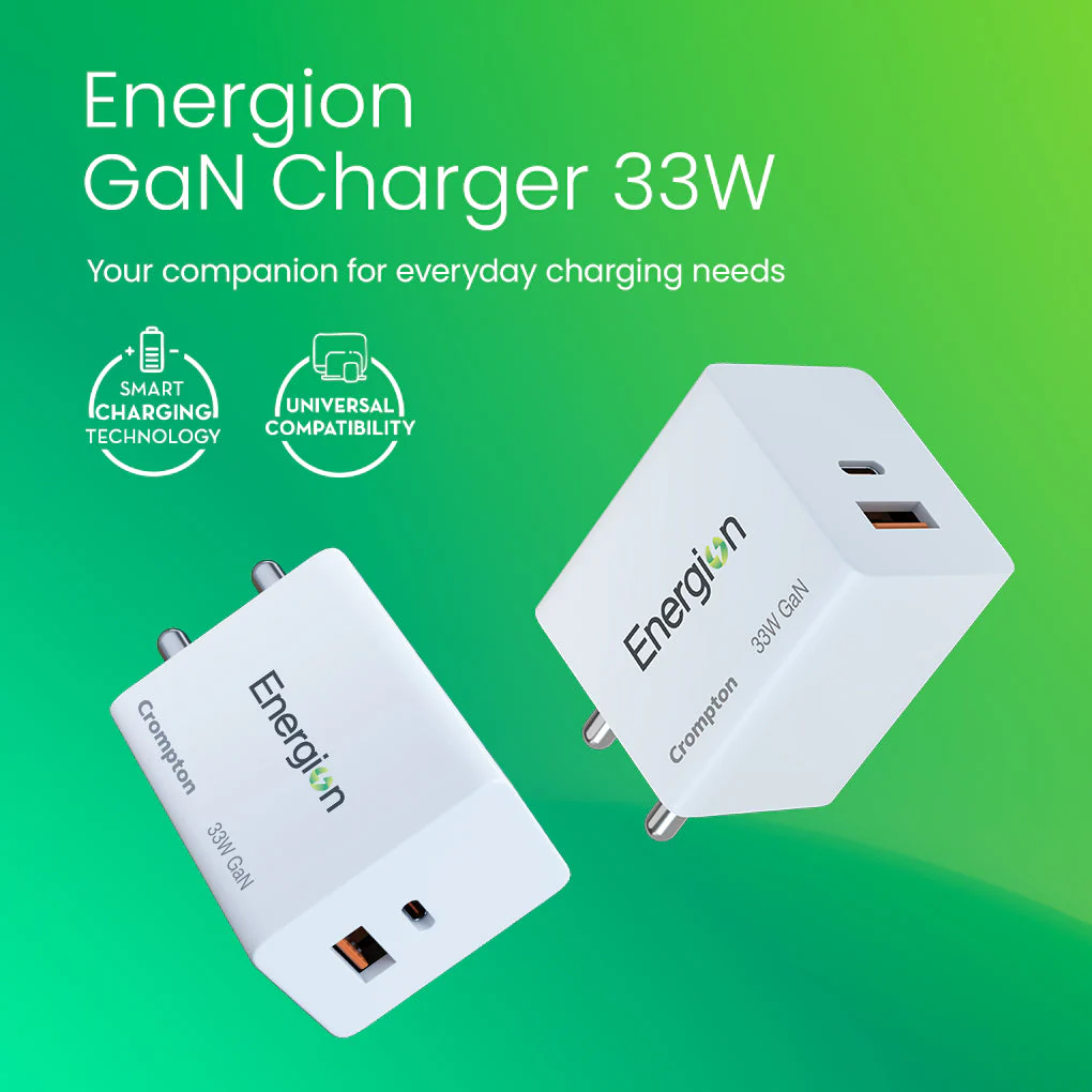 Crompton Energion Mobile GaN Charger QC+PD - Image 2