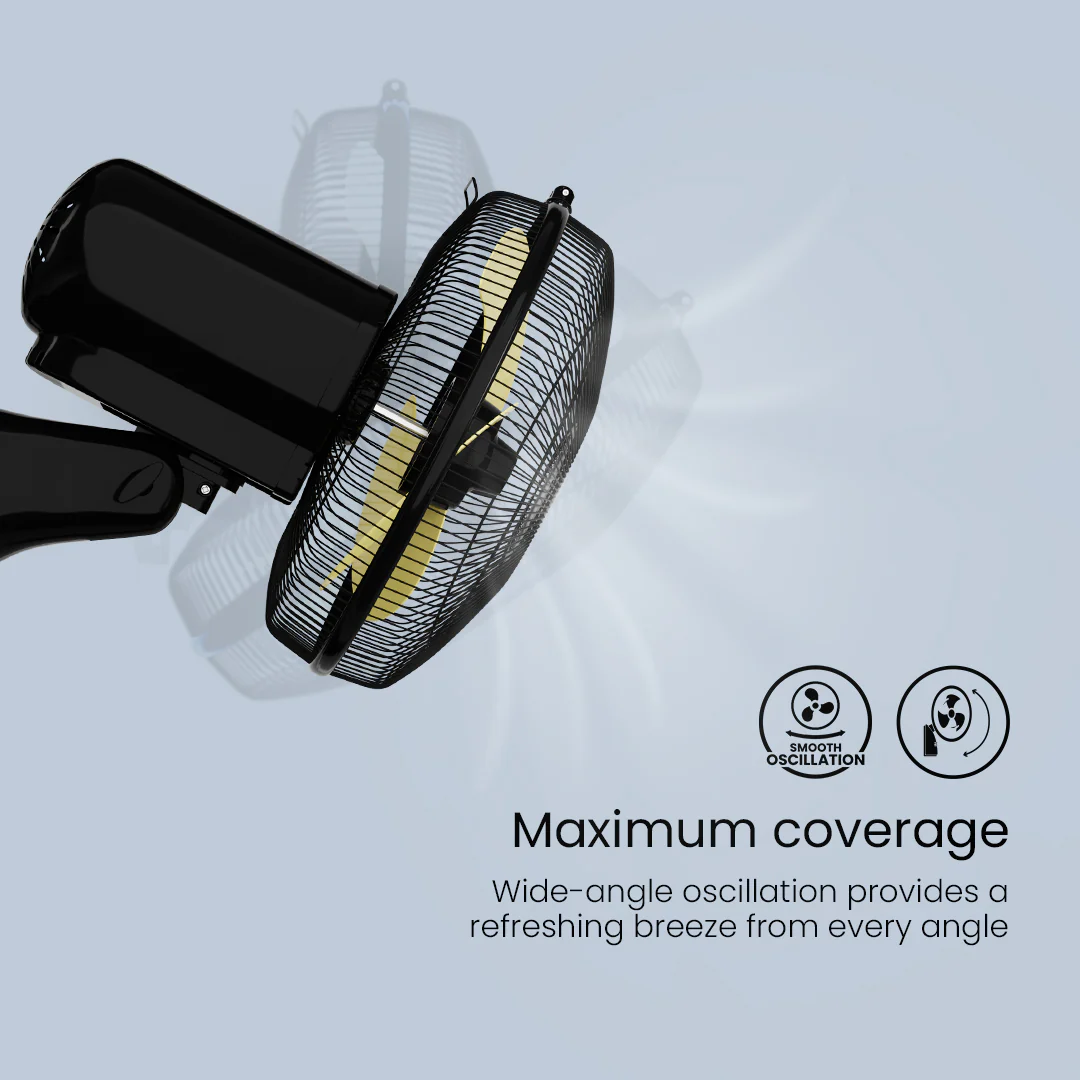 Crompton Highspeed Torpedo Wall Mounted Fan - Image 3