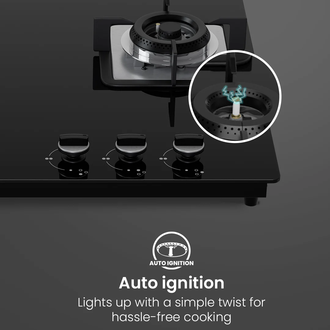 Crompton Hob Sensospark 60Cm 3 Burner - Image 4