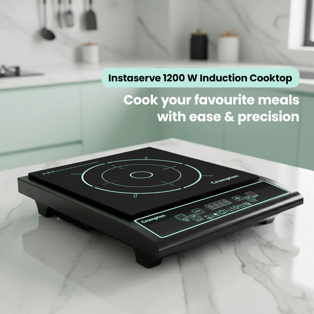 Crompton Instaserve 1200 W Induction Cooktop - Image 2