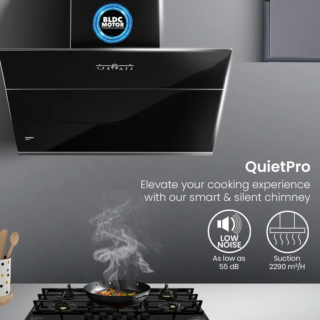 Crompton QuietPro Filterless Chimney with BLDC Motor - Image 10