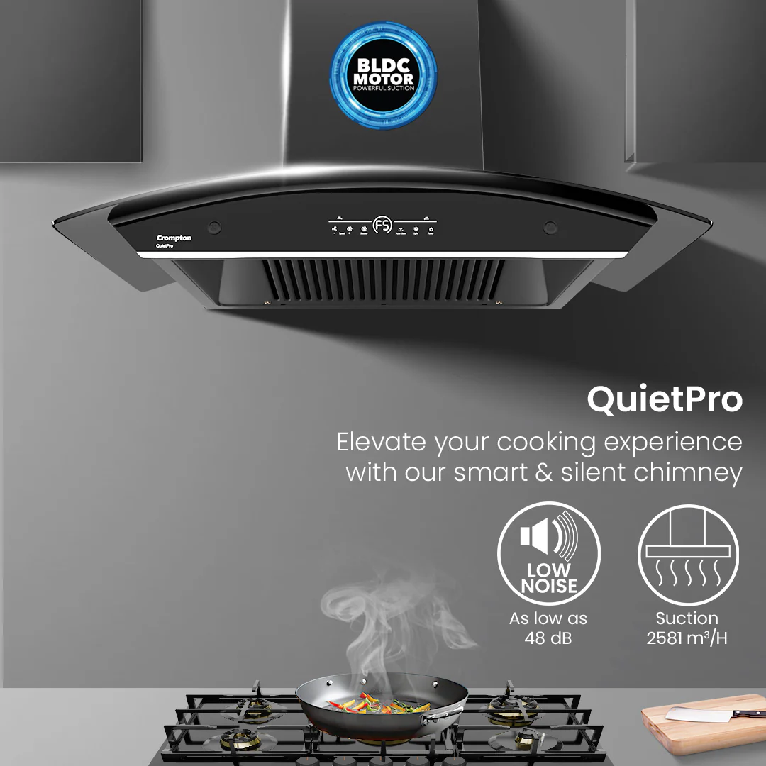 Crompton QuietPro Filterless Chimney with BLDC Motor - Image 32