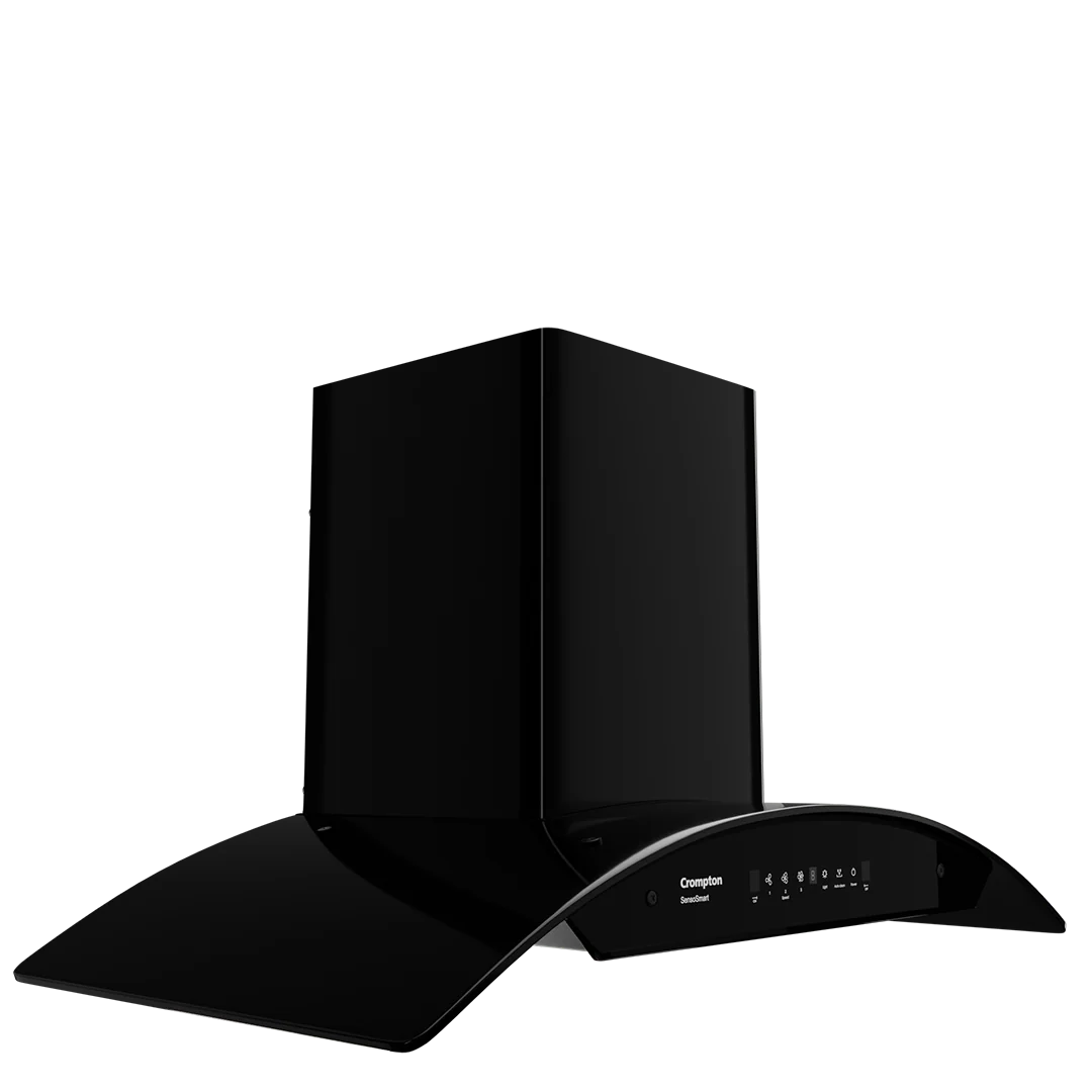 Crompton SensoSmart Curved 60cm Filterless Chimney - Image 3