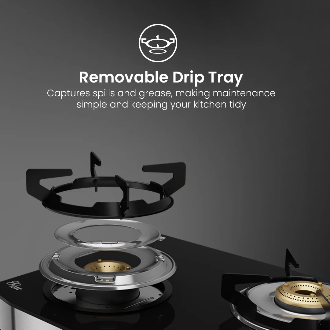 Crompton Cooktop FlamePro 3 Burner SS Body - Image 4