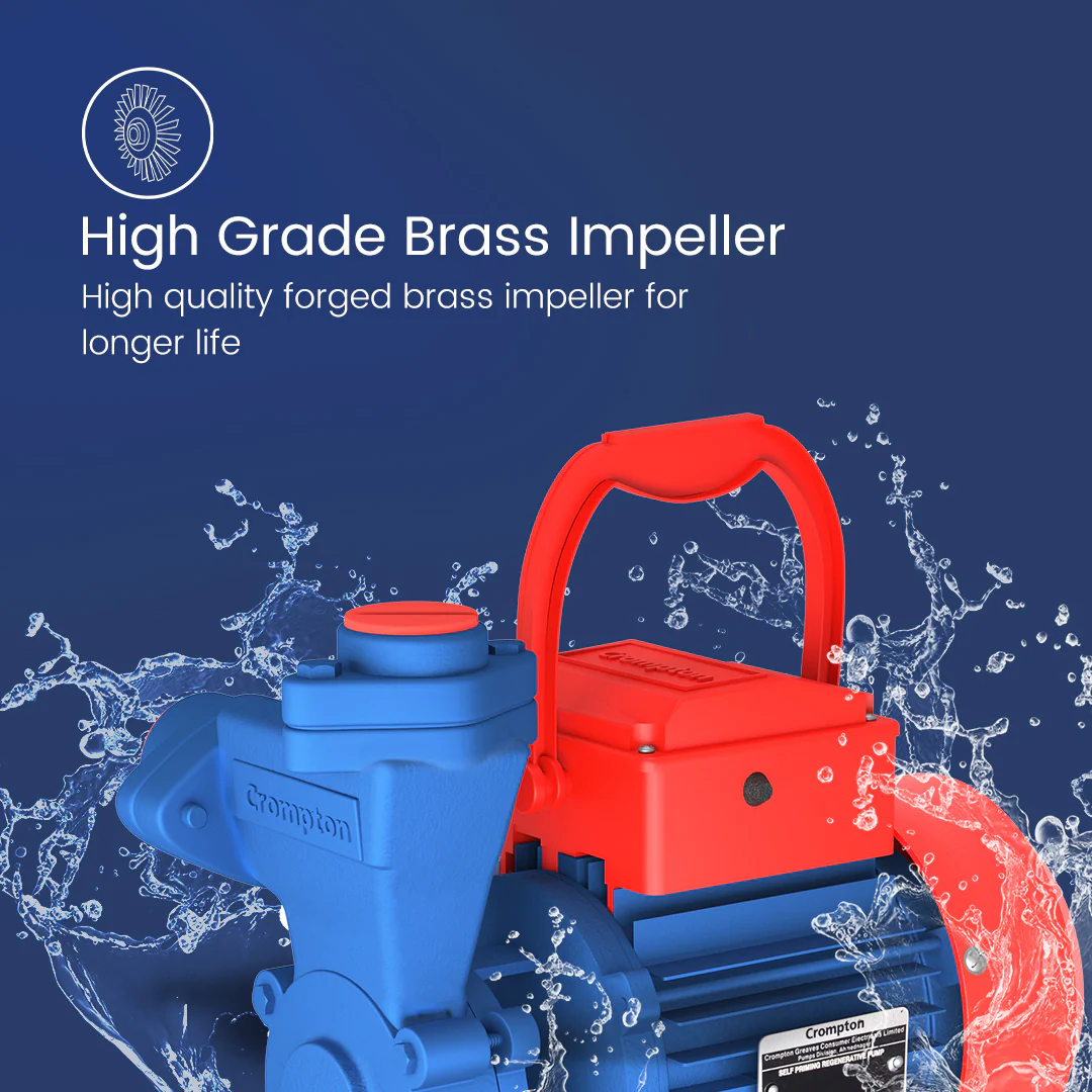 MINI CREST II - Mini Self Priming Regenerative Pump 0.5 HP - Image 6
