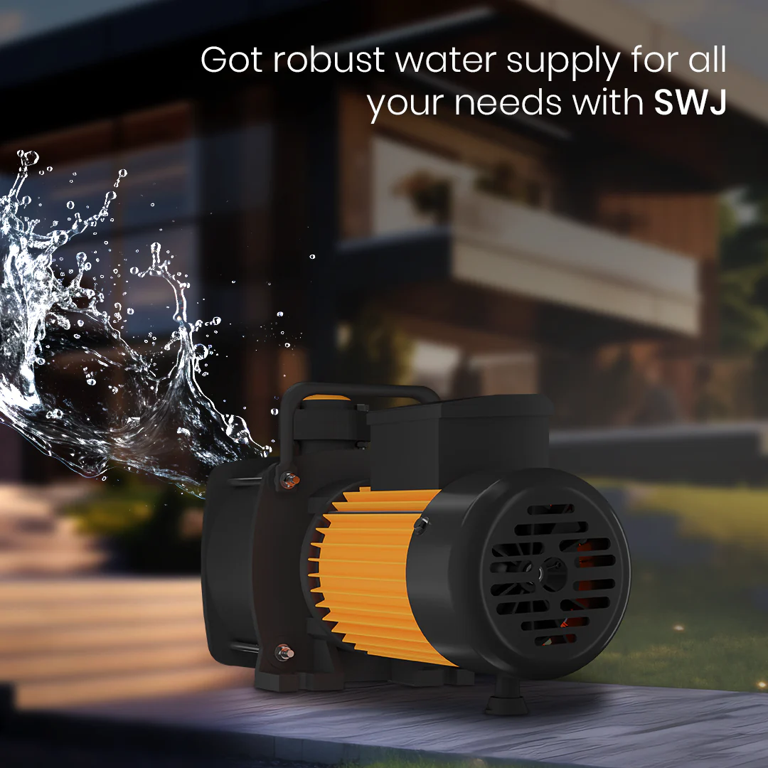SWJ100AT-36 PLUS - High Suction Shallow well Pump 1 HP - Image 2
